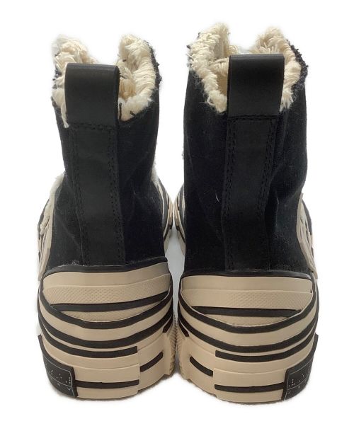 VESSEL（ベゼル）VESSEL (ベッセル) ハイカットスニーカー ブラック×ホワイト サイズ:240の古着・服飾アイテム