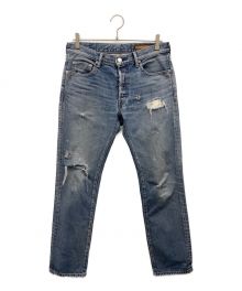 RHC Ron Herman（アールエイチシー ロンハーマン）の古着「ダメージ加工デニムパンツ」｜インディゴ