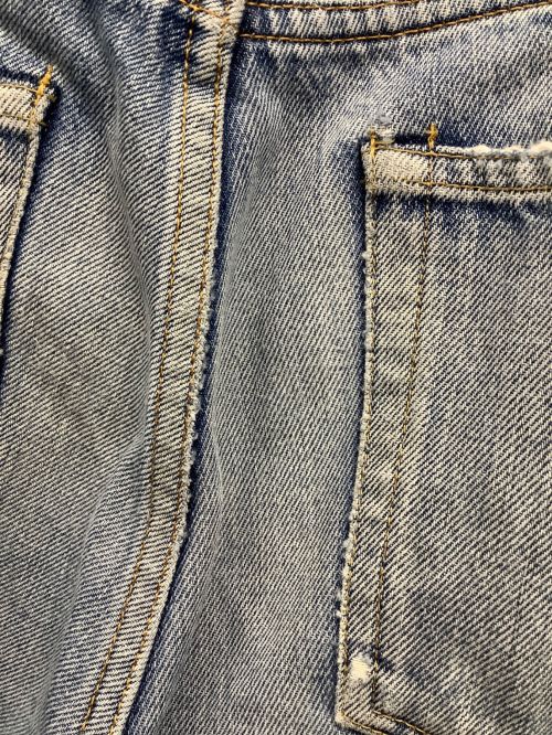 RHC Ron Herman（アールエイチシー ロンハーマン）RHC Ron Herman (アールエイチシーロンハーマン) ダメージ加工デニムパンツ インディゴ サイズ:29の古着・服飾アイテム