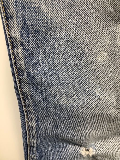 RHC Ron Herman（アールエイチシー ロンハーマン）RHC Ron Herman (アールエイチシーロンハーマン) ダメージ加工デニムパンツ インディゴ サイズ:29の古着・服飾アイテム