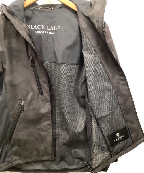 BLACK LABEL CRESTBRIDGE（ブラックレーベル クレストブリッジ）BLACK LABEL CRESTBRIDGE (ブラックレーベル クレストブリッジ) ジャケット ブラック サイズ:Mの古着・服飾アイテム