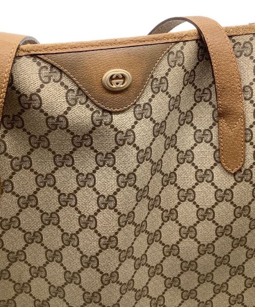 GUCCI（グッチ）GUCCI (グッチ) トートバッグ ベージュの古着・服飾アイテム