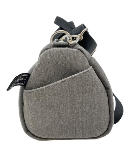 PORTER GIRL（ポーターガール）PORTER GIRL (ポーターガール) 2WAYミニボストンバッグ グレーの古着・服飾アイテム