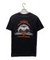 バンドTシャツ (バンドTシャツ) ［古着］90’ｓ　HARLEY-DAVIDSON　モーターTシャツ ブラック サイズ:S：3000円