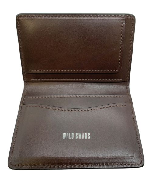 WILDSWANS（ワイルドスワンズ）WILDSWANS (ワイルドスワンズ) カードケース ブラウンの古着・服飾アイテム