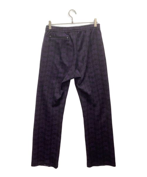 Needles（ニードルズ）Needles (ニードルズ) ジャージパンツ ブラック×パープル サイズ:Mの古着・服飾アイテム