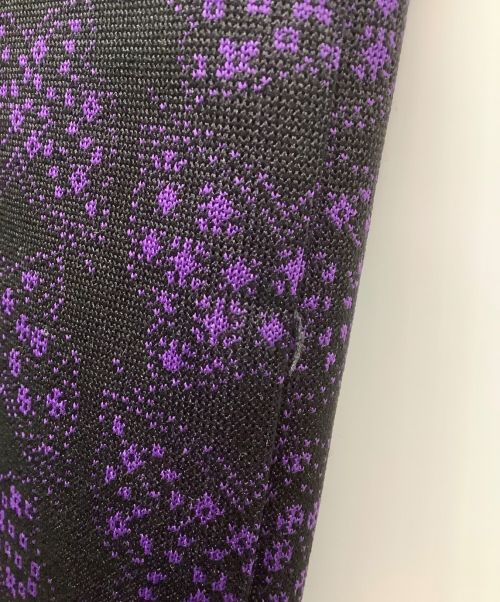 Needles（ニードルズ）Needles (ニードルズ) ジャージパンツ ブラック×パープル サイズ:Mの古着・服飾アイテム