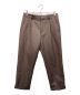 WACKO MARIA（ワコマリア）の古着「センタープレスパンツ」｜ブラウン
