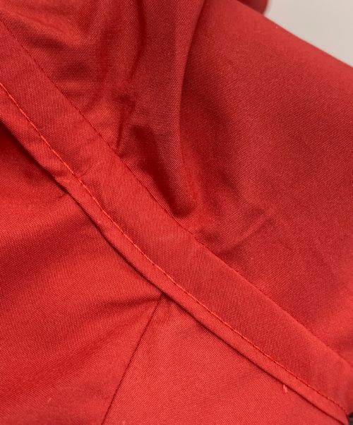 BLUE LABEL CRESTBRIDGE（ブルーレーベルクレストブリッジ）BLUE LABEL CRESTBRIDGE (ブルーレーベルクレストブリッジ) フーデッドコート レッド サイズ:36の古着・服飾アイテム