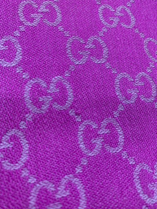 GUCCI（グッチ）GUCCI (グッチ) ストール ピンクの古着・服飾アイテム