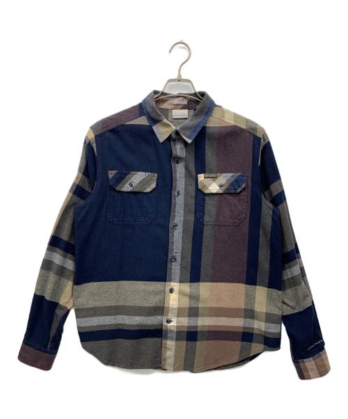 Columbia（コロンビア）Columbia (コロンビア) シャツ ネイビー サイズ:Lの古着・服飾アイテム