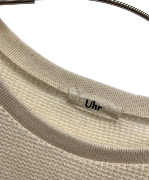 Uhr（ウーア）Uhr (ウーア) カットソー ホワイト サイズ:Freeの古着・服飾アイテム