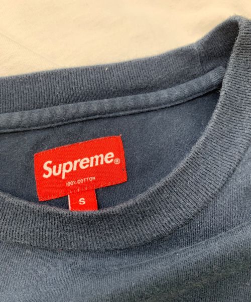 SUPREME（シュプリーム）Supreme (シュプリーム) Small Box L/S ネイビー サイズ:Sの古着・服飾アイテム