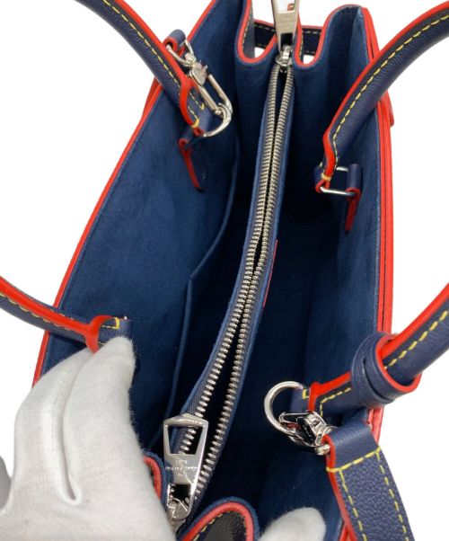 LOUIS VUITTON（ルイ ヴィトン）LOUIS VUITTON (ルイ ヴィトン) エピ ツイスト トートバッグ ネイビーの古着・服飾アイテム