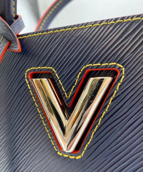 LOUIS VUITTON（ルイ ヴィトン）LOUIS VUITTON (ルイ ヴィトン) エピ ツイスト トートバッグ ネイビーの古着・服飾アイテム
