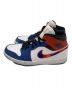 NIKE (ナイキ) AIR JORDAN 1 MID SE ブルー×レッド サイズ:270：7000円