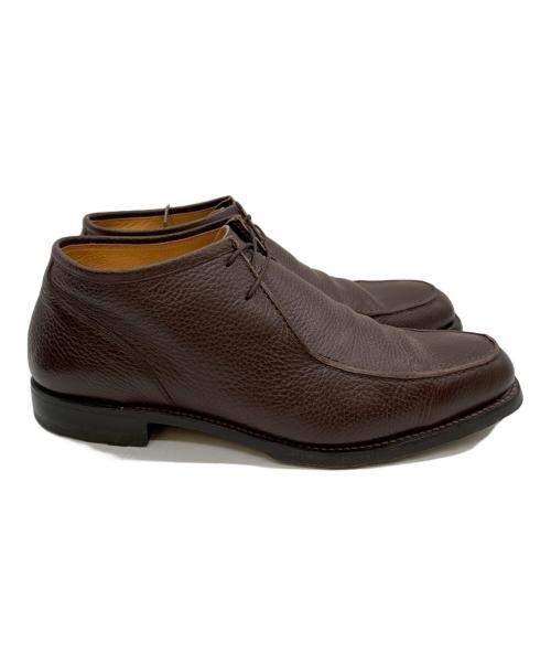 SCOTCH GRAIN（スコッチグレイン）SCOTCH GRAIN (スコッチグレイン) チャッカーブーツ ブラウン サイズ:26の古着・服飾アイテム