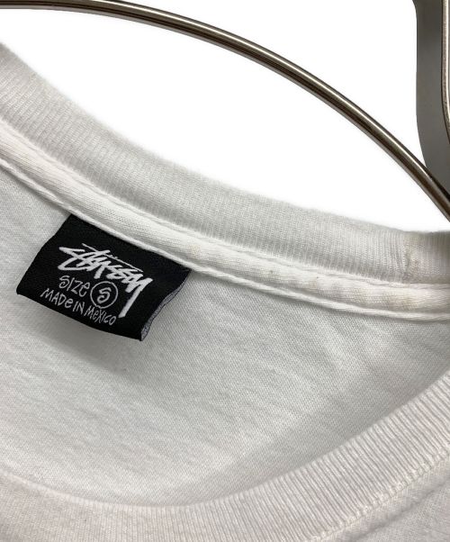stussy（ステューシー）stussy (ステューシー) Tシャツ ホワイト サイズ:Sの古着・服飾アイテム