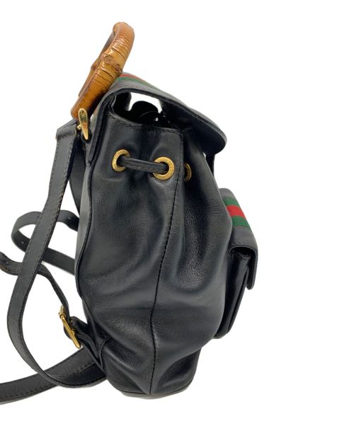 GUCCI（グッチ）GUCCI (グッチ) リュック ブラックの古着・服飾アイテム