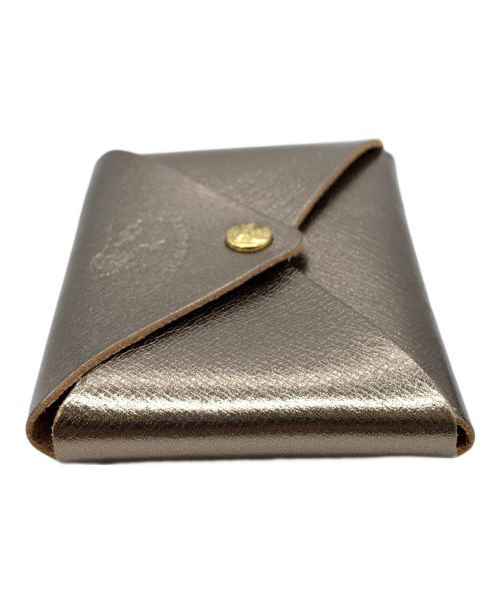 IL BISONTE（イル ビゾンテ）IL BISONTE (イル ビゾンテ) カードケース ゴールドの古着・服飾アイテム