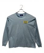 KEBOZケボズ）の古着「ロングスリーブカットソー」｜スカイブルー