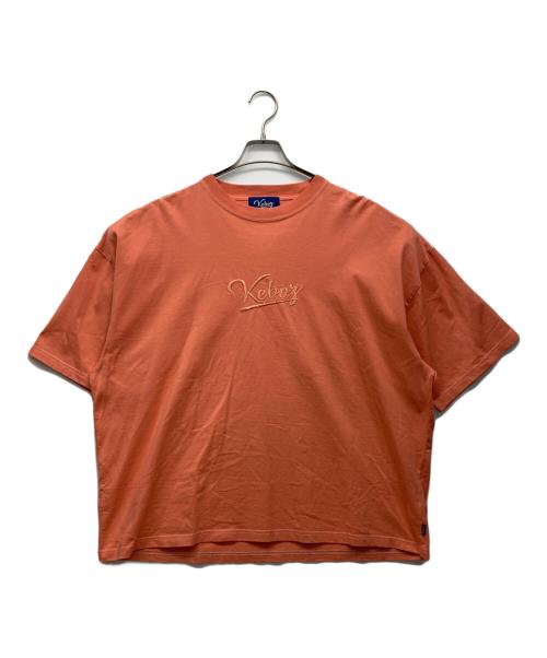 KEBOZ（ケボズ）KEBOZ (ケボズ) カットソー ピンク サイズ:Lの古着・服飾アイテム