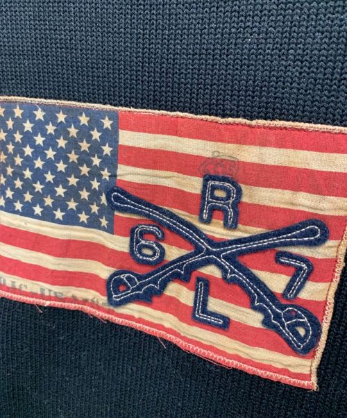 POLO JEANS COMPANY（ポロジーンズカンパニー）POLO JEANS COMPANY (ポロジーンズカンパニー) ニット ブラック サイズ:M 未使用品の古着・服飾アイテム