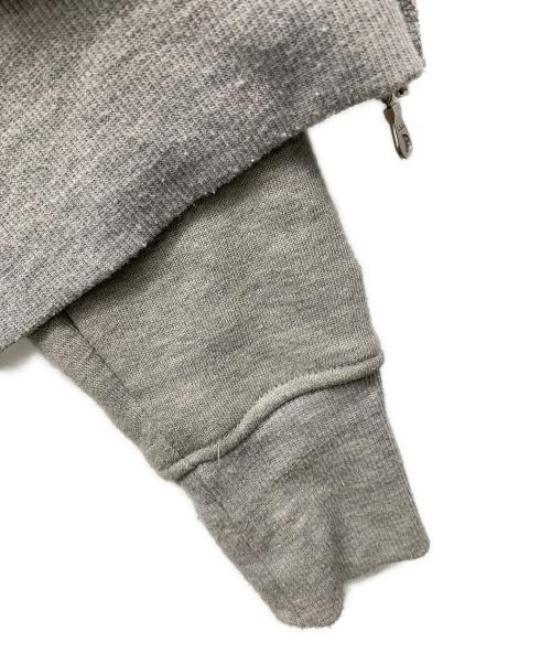 CLAY SMITH（クレイスミス）Clay Smith (クレイスミス) ジップアップパーカー グレー サイズ:Mの古着・服飾アイテム