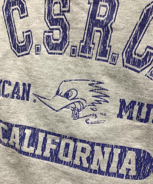 CLAY SMITH（クレイスミス）Clay Smith (クレイスミス) ジップアップパーカー グレー サイズ:Mの古着・服飾アイテム