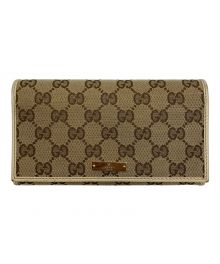 GUCCI（グッチ）の古着「長財布」｜ブラウン