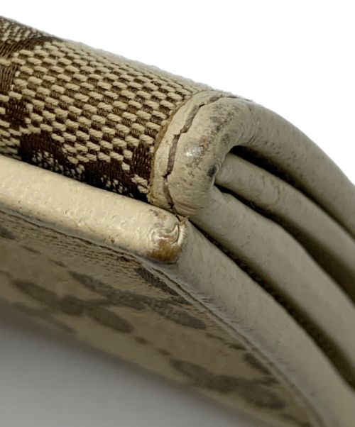 GUCCI（グッチ）GUCCI (グッチ) 長財布 ブラウンの古着・服飾アイテム