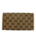 GUCCI (グッチ) 長財布 ブラウン：25000円