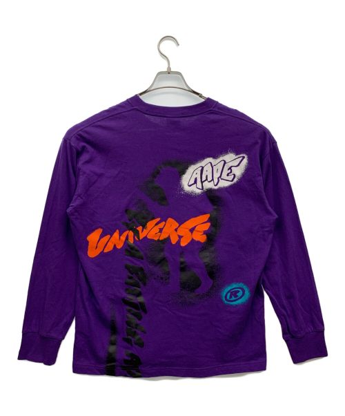 Aape BY A BATHING APE（エーエイプ バイ アベイシングエイプ）AAPE BY A BATHING APE (エーエイプ バイ アベイシングエイプ) カットソー パープル サイズ:Mの古着・服飾アイテム