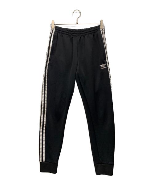 adidas Originals（アディダスオリジナル）adidas originals (アディダスオリジナル) ラインパンツ ブラック サイズ:Lの古着・服飾アイテム