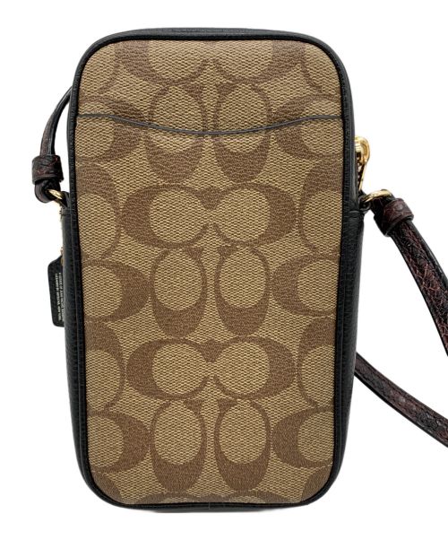 COACH（コーチ）COACH (コーチ) Jean Michel Basquiat (ジャンミシェルバスキア) ショルダーバッグ ブラウンの古着・服飾アイテム