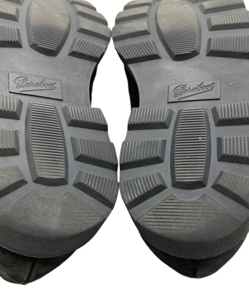 PARABOOT（パラブーツ）PARABOOT (パラブーツ) ダブルモンクスエードシューズ ブラック サイズ:6　1/2の古着・服飾アイテム