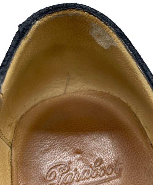 PARABOOT（パラブーツ）PARABOOT (パラブーツ) ダブルモンクスエードシューズ ブラック サイズ:6　1/2の古着・服飾アイテム