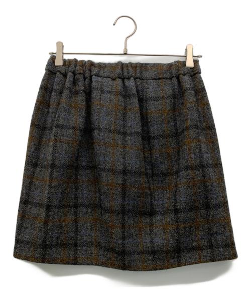 DRAWER（ドゥロワー）Drawer (ドゥロワー) ミニスカート グレー サイズ:36の古着・服飾アイテム