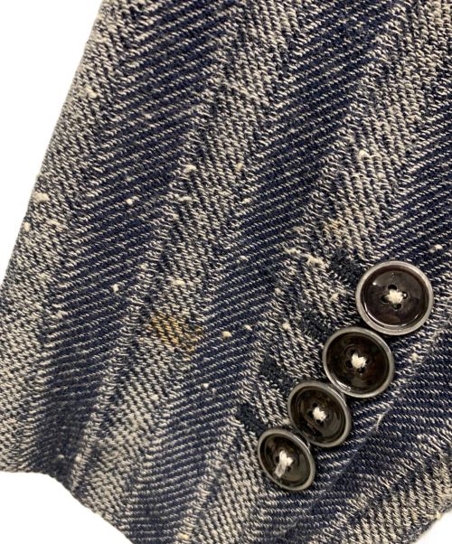CIRCOLO 1901（チルコロ1901）Circolo 1901 (チルコロ1901) ジャケット ネイビー×グレー サイズ:‐の古着・服飾アイテム
