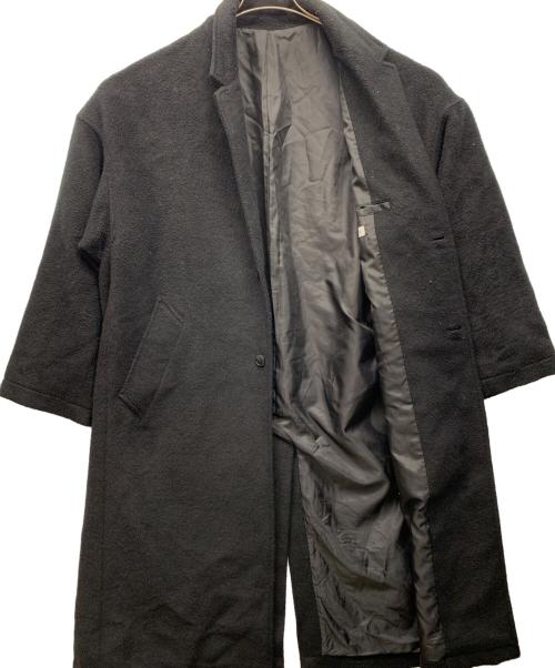 FREAK'S STORE（フリークスストア）FREAK'S STORE (フリークスストア) チェスターコート ブラック サイズ:Lの古着・服飾アイテム
