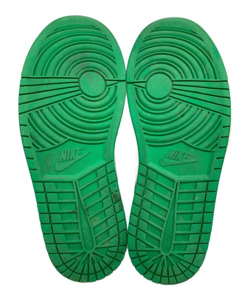 NIKE（ナイキ）NIKE (ナイキ) ハイカットスニーカー ブラック×ホワイト×グリーン サイズ:28.5の古着・服飾アイテム