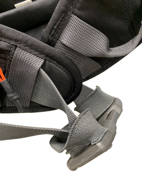 THE NORTH FACE（ザ ノース フェイス）THE NORTH FACE (ザ ノース フェイス) バックパック ブラック×オレンジの古着・服飾アイテム