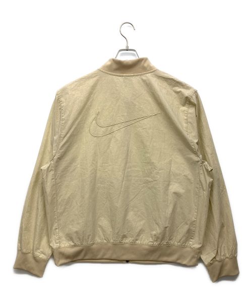 NIKE（ナイキ）NIKE (ナイキ) ジップアップナイロンジャケット ベージュ サイズ:XXLの古着・服飾アイテム