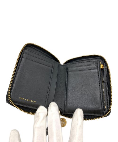 TORY BURCH（トリーバーチ）TORY BURCH (トリーバーチ) 2つ折り財布 ブラックの古着・服飾アイテム