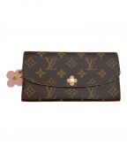 LOUIS VUITTONルイ ヴィトン）の古着「長財布」｜ブラウン×ピンク