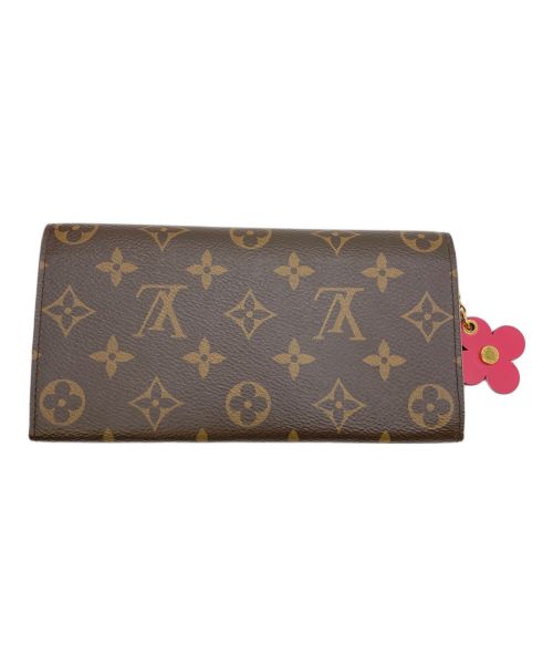 LOUIS VUITTON（ルイ ヴィトン）LOUIS VUITTON (ルイ ヴィトン) 長財布 ブラウン×ピンクの古着・服飾アイテム