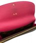 中古・古着 LOUIS VUITTON (ルイ ヴィトン) 長財布 ブラウン×ピンク：43000円