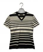 FENDIフェンディ）の古着「カットソー」｜ホワイト×ブラック