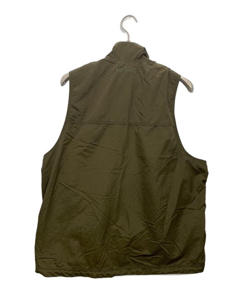 WILD THINGS（ワイルドシングス）WILD THINGS (ワイルドシングス) UTILITY VEST カーキ サイズ:Mの古着・服飾アイテム