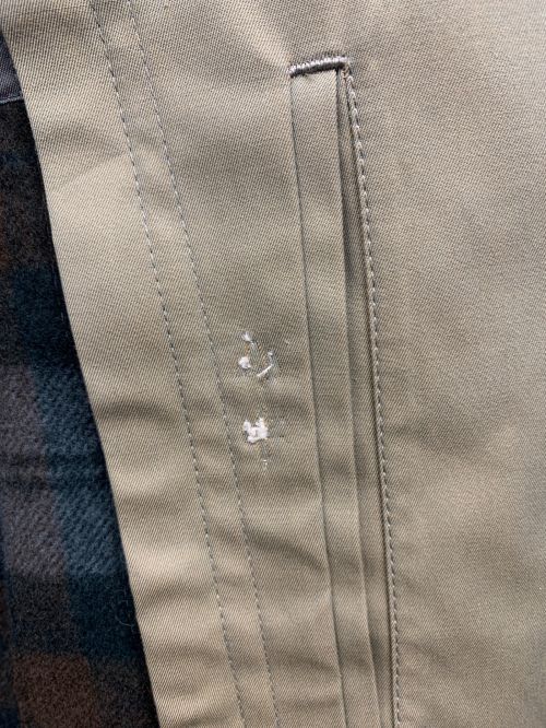 D'URBAN（ダーバン）D'URBAN (ダーバン) ライナー付トレンチコート 玉虫色 サイズ:92-A-5の古着・服飾アイテム